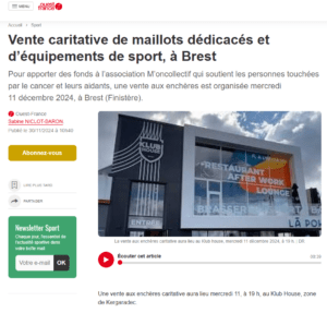 Vente au x enchères Klub House Brest