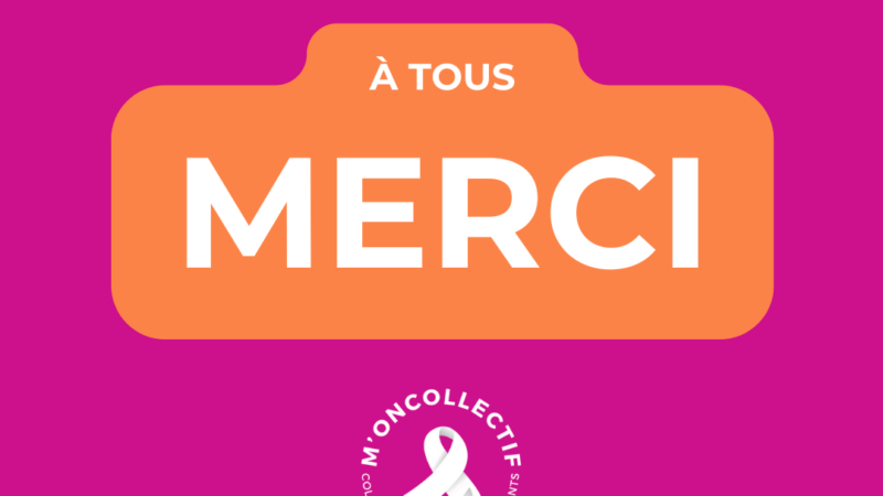 Merci à tous nos partenaires, soutiens, financeurs et collaborateurs
